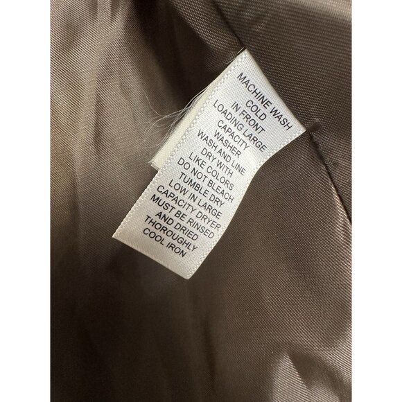 Banana Republic Puffer Coat Womens XS Extra Small‎ Olive Green Down Fill - Picture 5 of 12